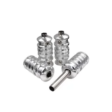 Насадки для тату набор 5 шт. алюминиевый держатель для инструментов для нанесения татуировки захватывающие трубки с задними стеблями 25 мм для тату машина пистолет иглы тату Поставка