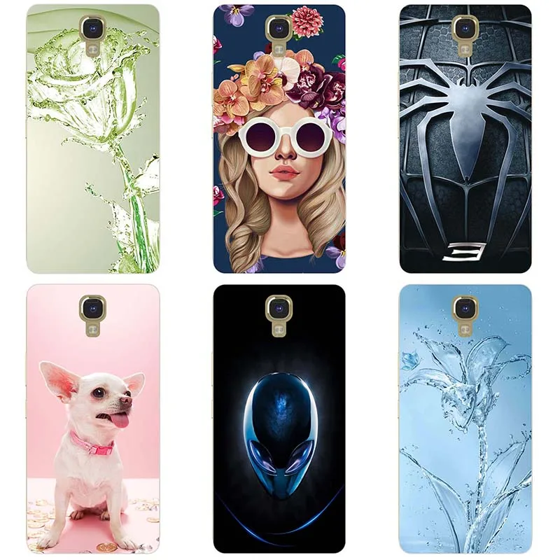 

Print Cases For Infinix Note 4 Note4 X572 5.7" Case HD Print Cover Rose Wolf Cute Patterned Soft Silicone TPU Case Fundas Para
