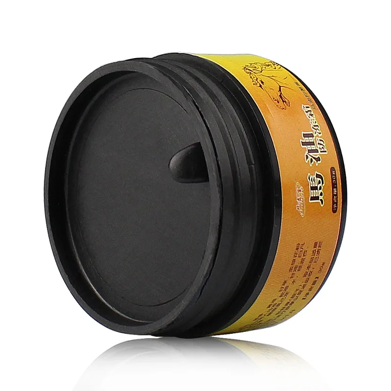 Crema de cuidado de pies de aceite de caballo, crema para el cuidado de los pies de atleta, ampollas de comezón antigolpes, pelado Beriberi Bad pies ungüento