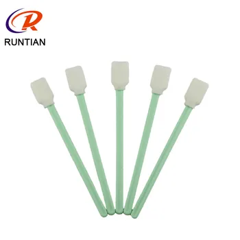 

Promotion suppliy green stick cleaning swab for printer print heads