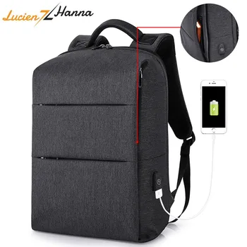 

Waterproof Bag USB Charging Laptop Backpack Men 15.6 inch Anti Theft Travel Bags School Backpack for Teenagers Mochila Masculina