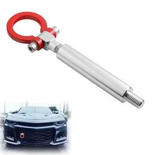 Гоночный буксир, буксирный крюк, предназначенный для Chevrolet Camaro, автомобильный прицеп, кольцо(красный), автомобильные аксессуары