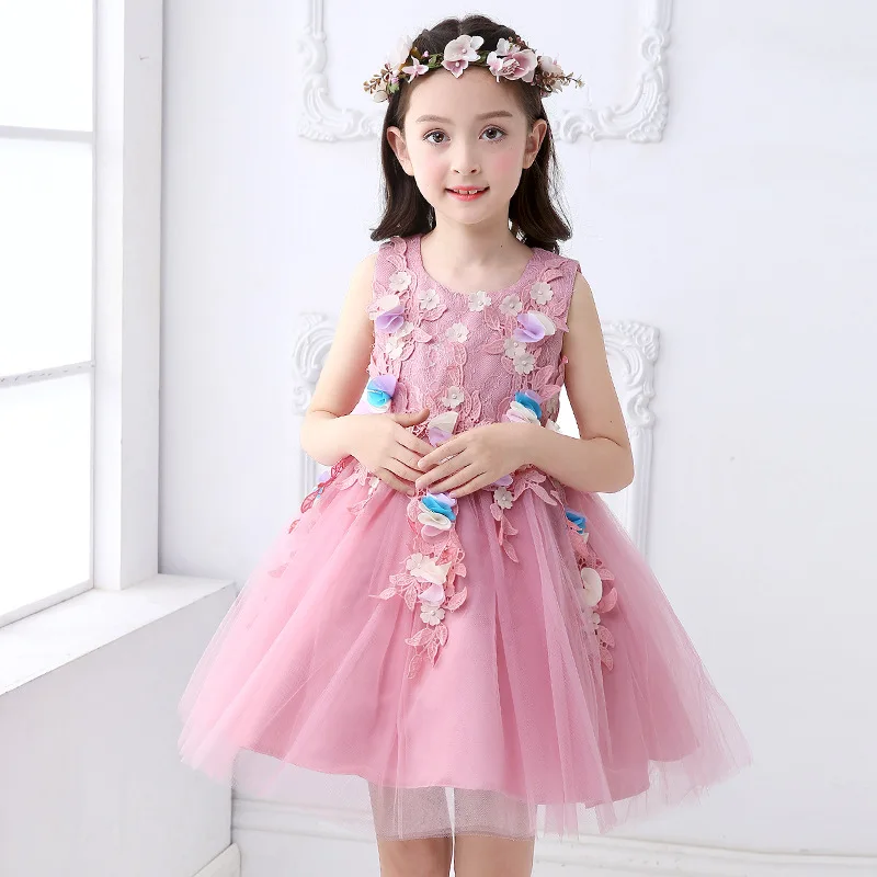 Vestito Principessa Bambina,Zolimx Fiore Ragazza Principessa Damigella  d'Onore Pageant Partito Abito da Sposa,Principessa Vestito Bambina lencicol  Bambine e ragazze Abbigliamento