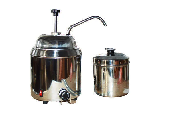 

110V Or 220V Hot Fudge Nacho Cheese Chocolate Dispenser Warmer dessert tool Best Price High quality