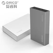 ORICO 3.5 inch Type-C HDD SSD Hard Disk External Case USB3.1 TO SATA3.0 Aluminum Hard Drive Enclosure 5GBPS for Windows Mac XP