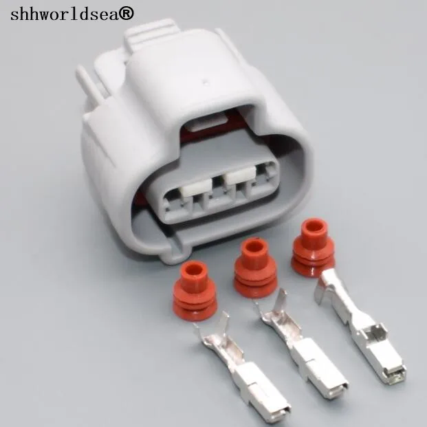 shhworldsea 3 Pin female housing Waterproof Automobile Connector Sensor plug 90980-11145 For TOYOTA Carola Corolla Alto 11143 shhworldsea 3 Pin female housing Waterproof Automobile Connector Sensor plug 90980-11145 For TOYOTA Carola Corolla Alto 11143
