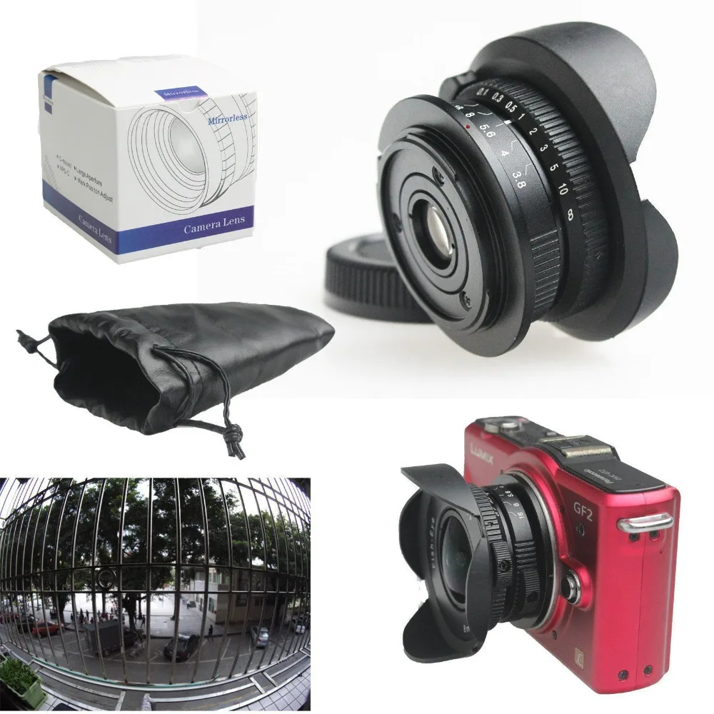 8mm f/3.8 C mount 4/3 8mm f/3.8 C mount 4/3