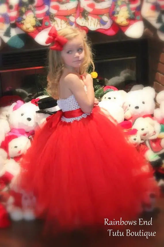 

red Girls Dress Princess Summer Kids Tutu Dress wedding for Girls Casual Flower Girls Clothing for Birthday Party dress