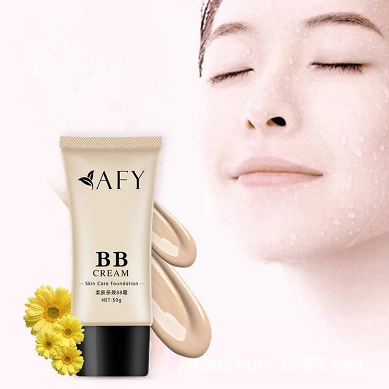 Afy Cream Perfect Cover Blemish Balm Moisturizing Cream Base Makeup Skin Brightening Foundation 50g Gift Makeup Sponge Cream Whitening White Creambb Cream Aliexpress