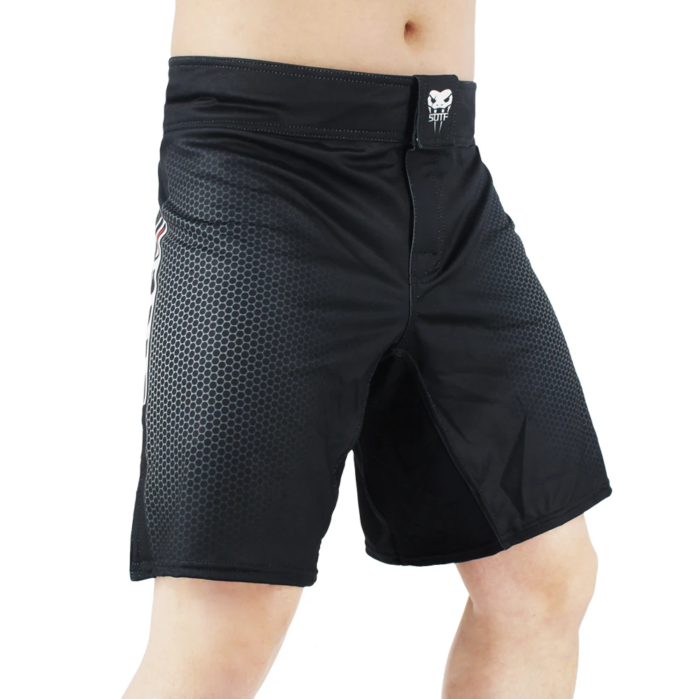 Quick Dry MMA Boxing Trunks Fitness Sports Shorts with Pockets FTEIF Running Shorts 
