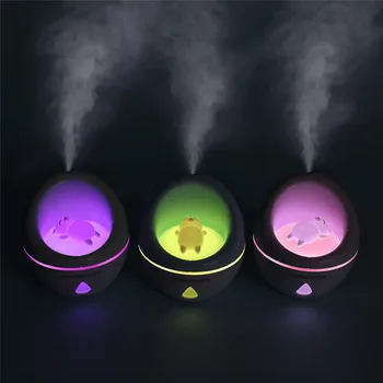

Portable 350ml Humidifier Ultrasonic LED Night Light Cute Sofa USB Charging Diffuser 3-in-1 Air Purifier Atomizer