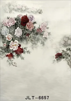 

Retro Chinese style Flower background photography background 200cm*300cm fond de photographe photography backdrops 240x300cm
