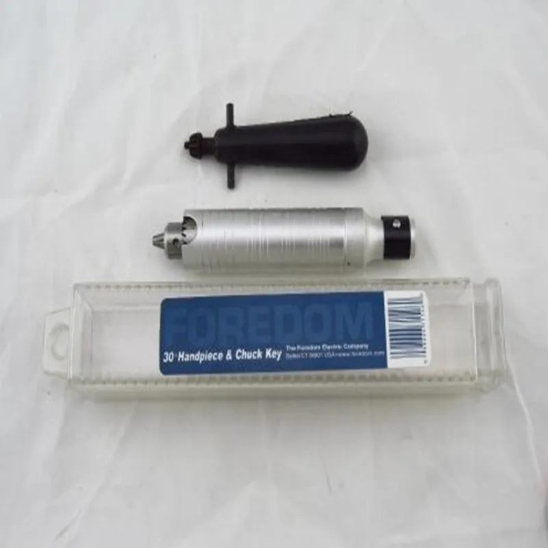 Foredom 30 # Hand Piece & Chuck Key European Dental Hand Piece Cc30 Sr Flex Shaft Tool Gioielli Hanging Motor Handle Intaglio Rotante