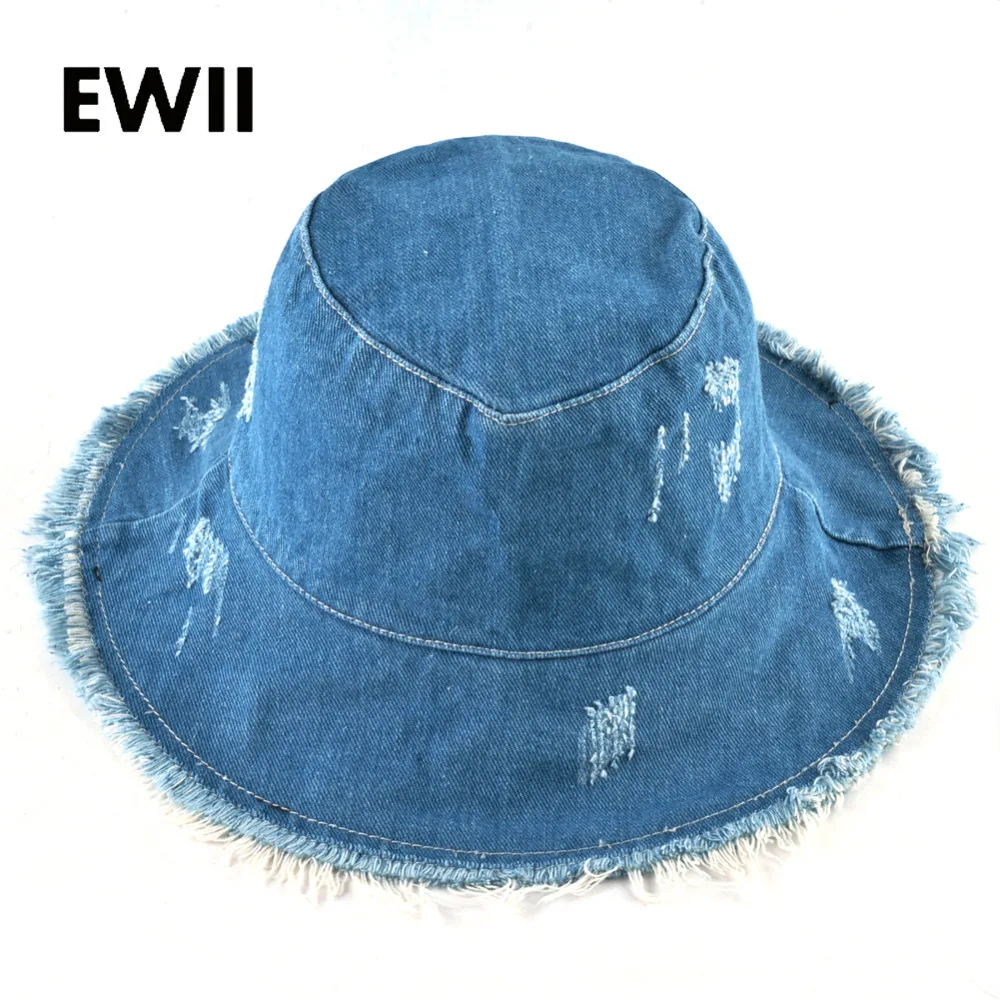 Летние широкие шляпы для женщин fedora cowboy bucket hat Lady bob sun cap женские хлопковые флоппи