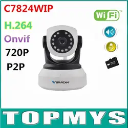 VStarcam c7824wip Wi-Fi IP Камера 720 P HD Беспроводной Камера CCTV ONVIF Товары теле- и видеонаблюдения сети Камера инфракрасный ИК-