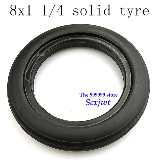 US $18.16 Free Shipping 2019 New 8x1 1/4 Non Inflation Solid Tyre with Good Quality for Electric Scooter 8*1 