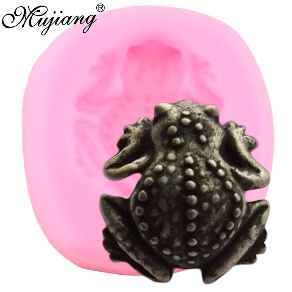 

3D Frog Silicone Molds Chocolate Fondant Mold DIY Cake Decorating Tools Resin Polymer Clay Soap Mould Sugarcraft Candy Mould