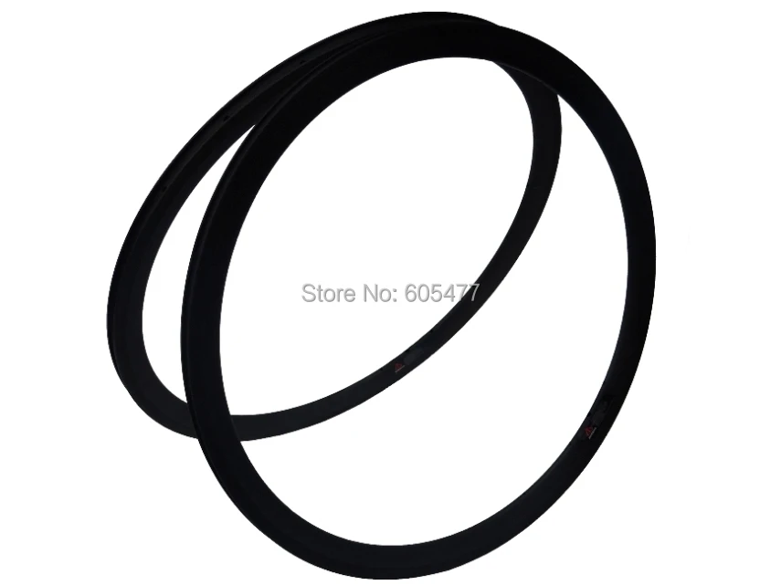 

Brand New - Full Carbon Matt Road Bike Clincher Rim 700C Bicycle Wheel Rims 38mm
