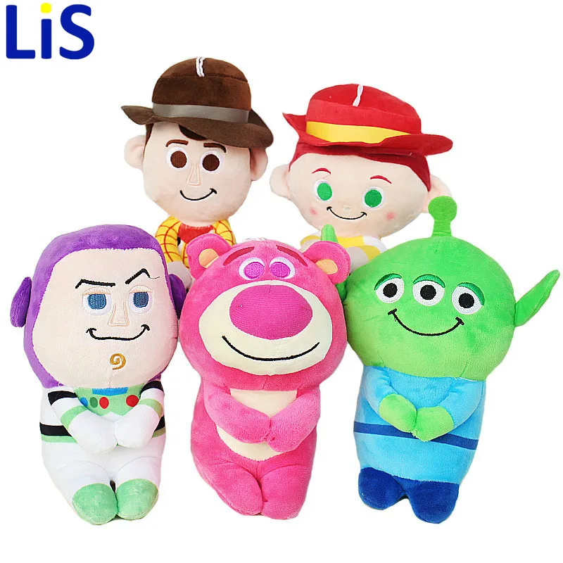 

20cm Toy Story 4 Woody and Buzz Lightyear Plush Toys Children Anime Plush