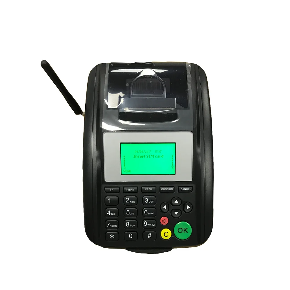 GSM SMS GPRS USSD STK принтер для онлайн-заказа/пополнения Airtime/оплаты счета/E-shopping/лотереи