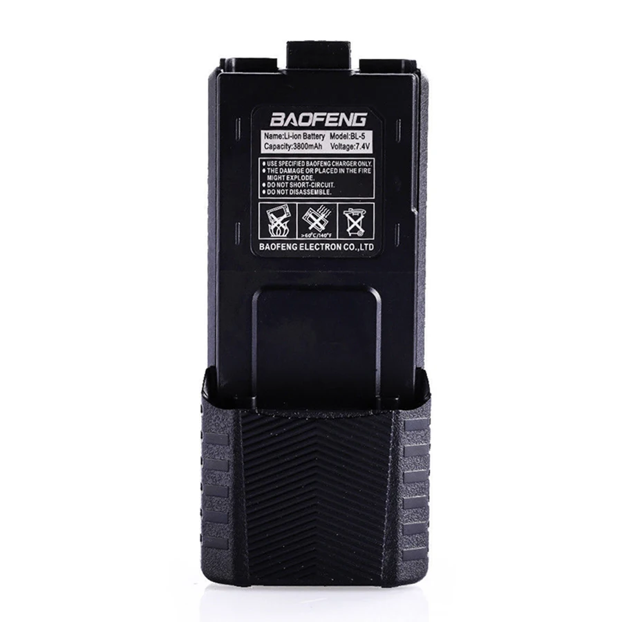 7,4 v большой 3800 mah Baofeng UV-5R Аккумулятор для радио Walkie Talkie части bao feng 3800 mah UV 5R uv5r аксессуары Baofeng