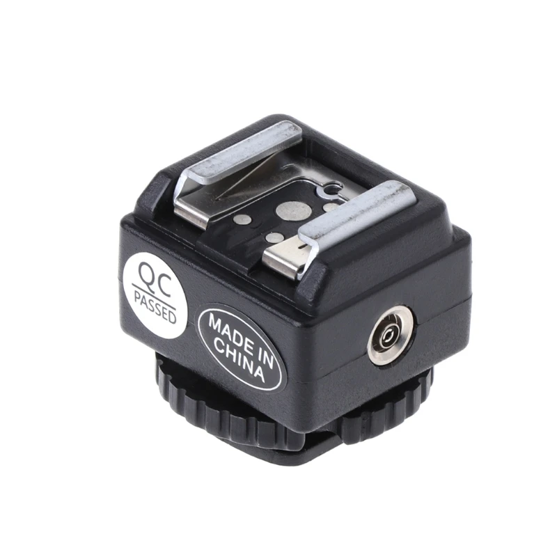 CN2 Hot Shoe Converter Adapter PC Sync Port Kit For Nikon Flash To
