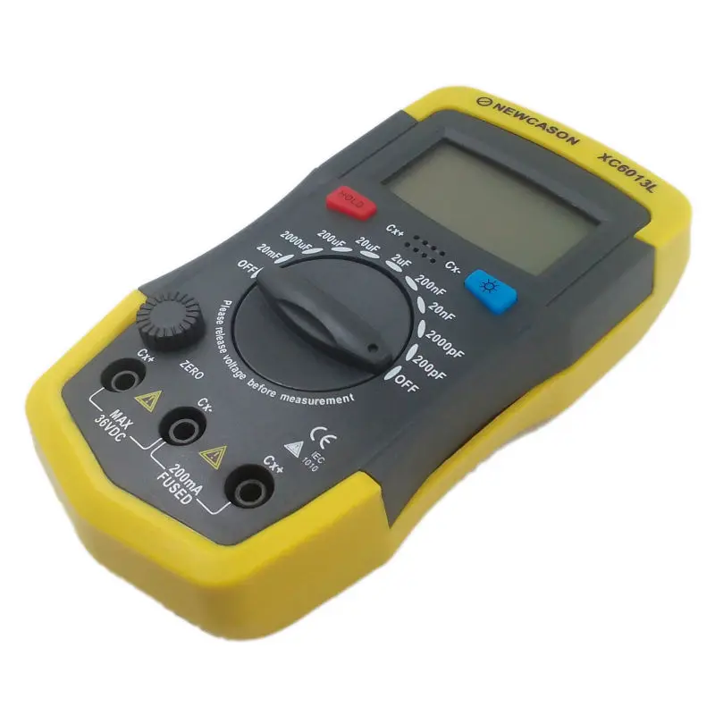 Digtital Capacitance Meter XC6013L Capacitor Tester MF UF Circuit Gauge Capacitance Meter Tester 2