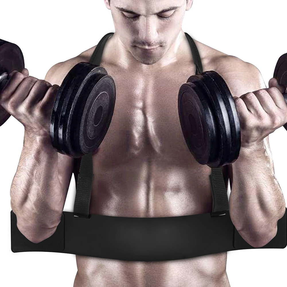 Fitness Training Muscle Biceps Isolator Quick Upper Body Building Arm Blaster