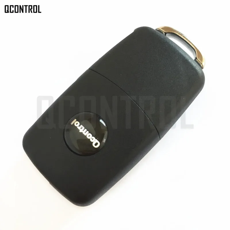 Qcontrol автомобиль дистанционного флип ключ Костюм для Skoda Octavia я 5FA 008 548 с ID48 чип 434 мГц