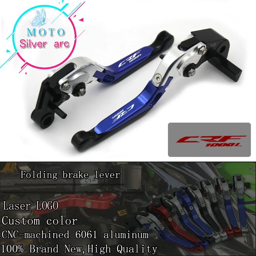 

For Honda CRF1000L Africa Twin 2015 - 2018 Foldable Extendable Clutch Brake Levers Folding Extending CNC 2016 2017 Adjustable