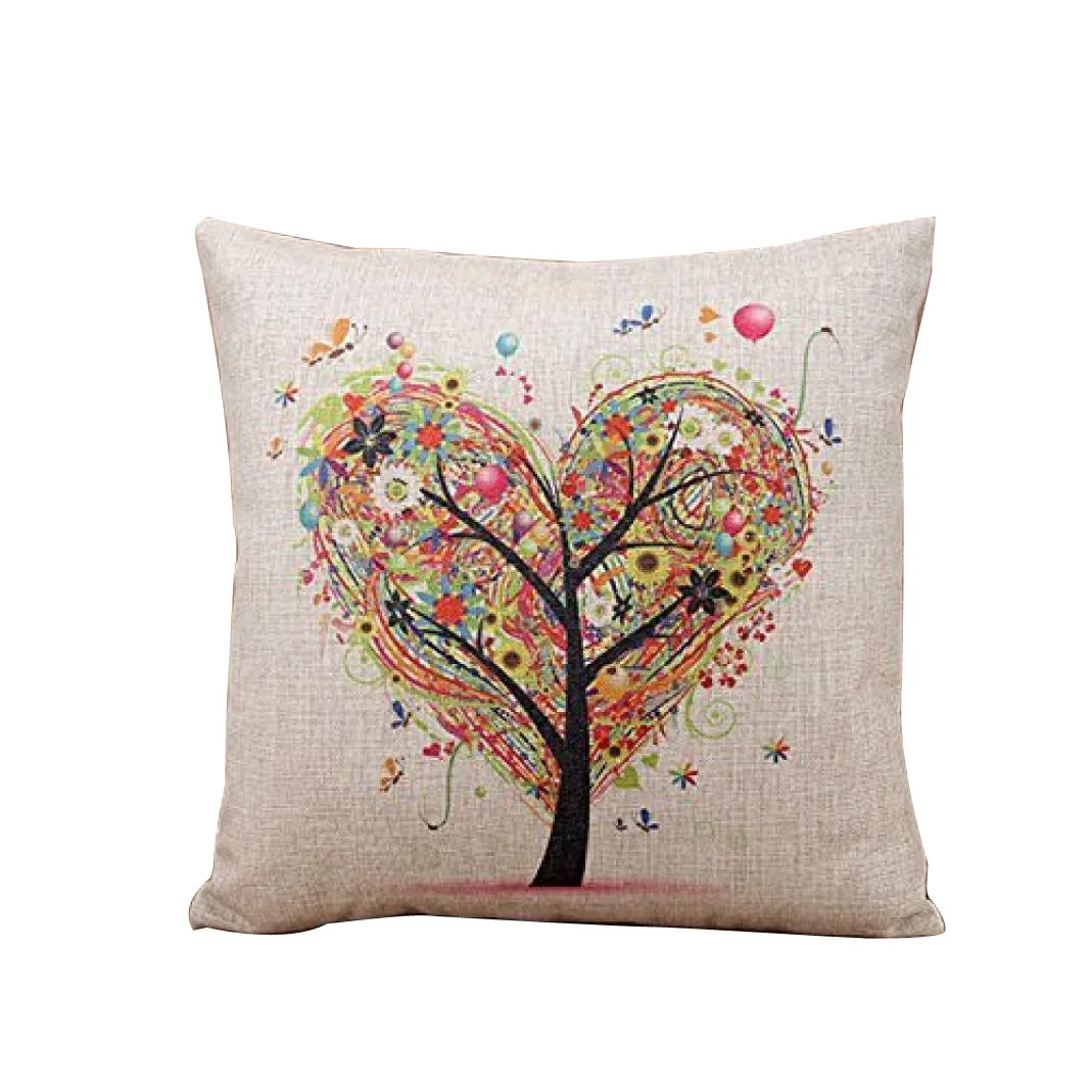 

Ouneed Pillow Case new Linen Square Throw Flax Pillow Case Decorative Cushion Pillow Cover fashion 2019 dropshipping 9503
