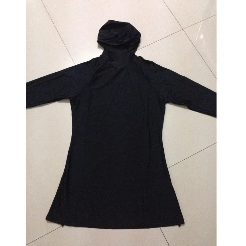 5XL S 2 шт./компл. купальник женский для мусульман хиджаб с длинными рукавами