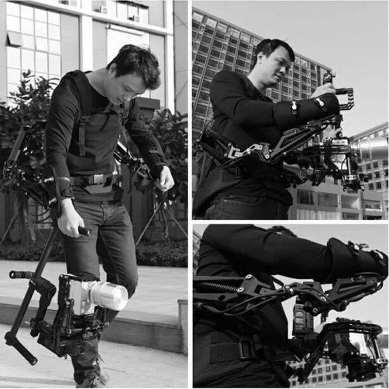 

ARMOR-MAN steadicam DJI RONIN 3Axis Gimbal stabilizer hold support system vest and double arm Professional Photography Equipment