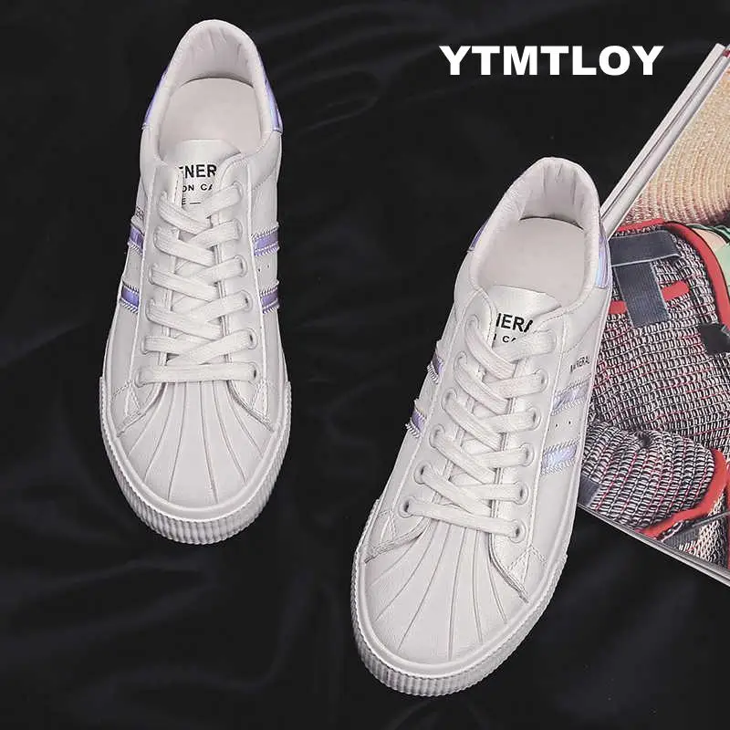 

Women Sneakers Fashion Breathble Vulcanized Shoes Pu leather Platform Lace up Casual White Tenis Feminino Zapatos De Mujer 2019