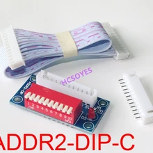 Светодиодный контроллер по протоколу DMX-реле ADDR2-DIP-C светодиодный контроллер для светодиодной ленты Светодиодная лампа