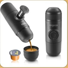 Маленькая кофемашина кофе порошок версия кофе-машина для домашнего использования путешествия кофе машина