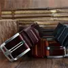 COWATHER 2022 Top Cow genuine leather belts for men alloy buckle fashion style FULL GRAIN male belt free shipping ► Photo 3/6