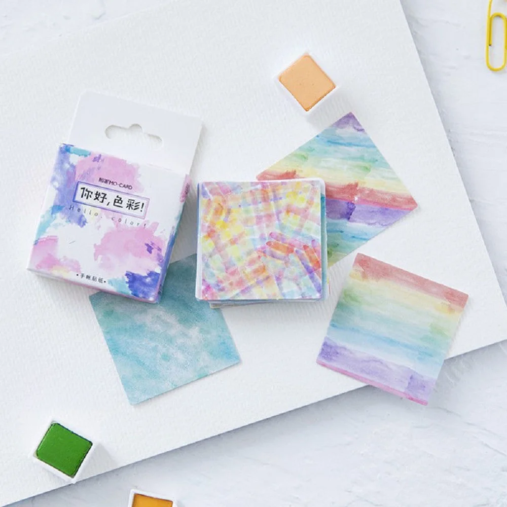 

1 Pack Paper Stickers DIY Decoration Decal Diary Album Scrapbooking Stickers