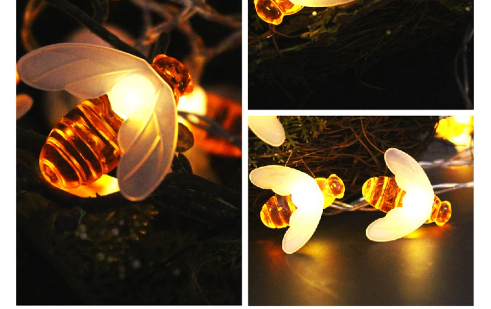 Bee Shaped led String Lights  (13)