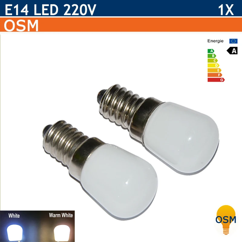 3W E14 Refrigerator LED lighting mini bulb AC220V240V Bright indoor