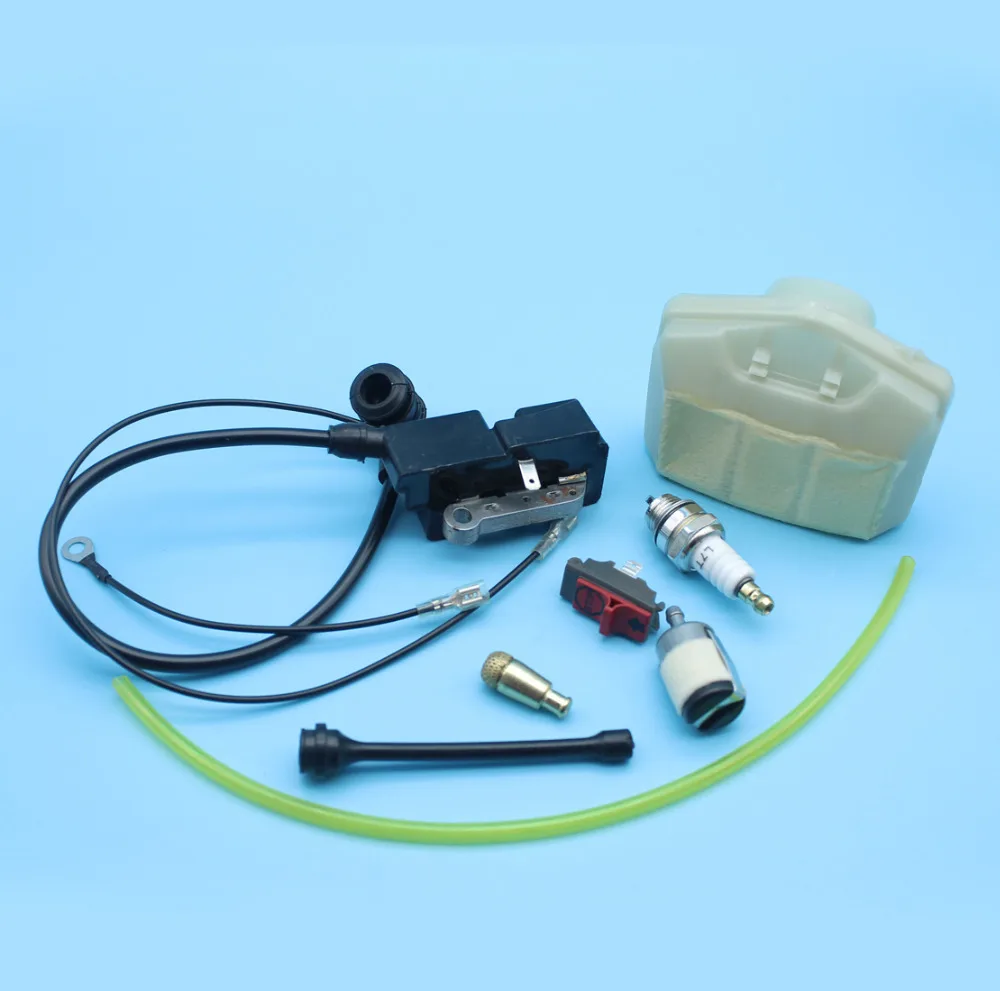 Ignition Coil Air Fuel Oil Filter Line Hose On/Off Kill Switch For