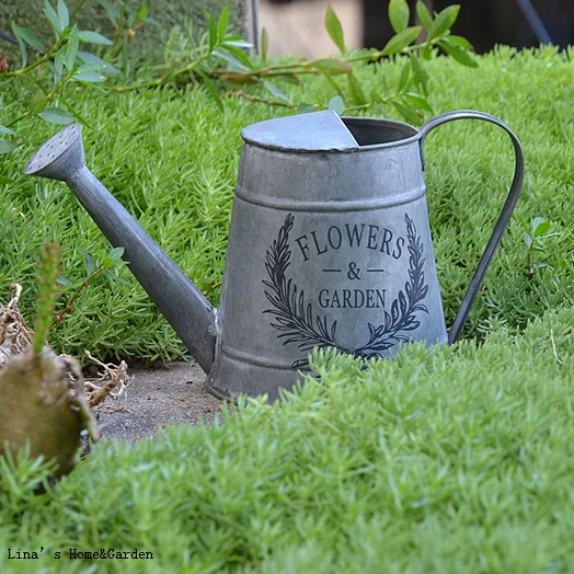 hand crafted mini galvanized vintage retroimi metal watering can (5)