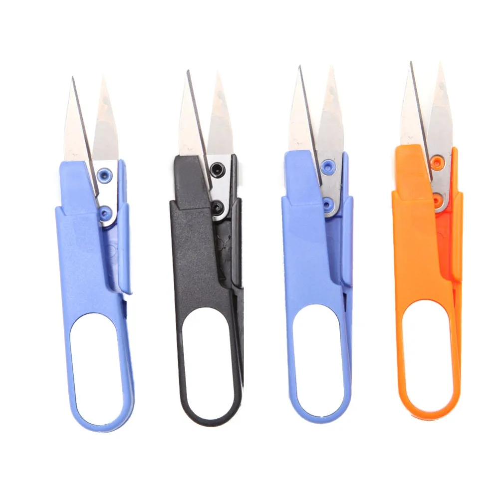 

OOTDTY Mini Fishing Multi-function Portable Plastic Scissors Line Cutter Fishing Gear fishing scissors