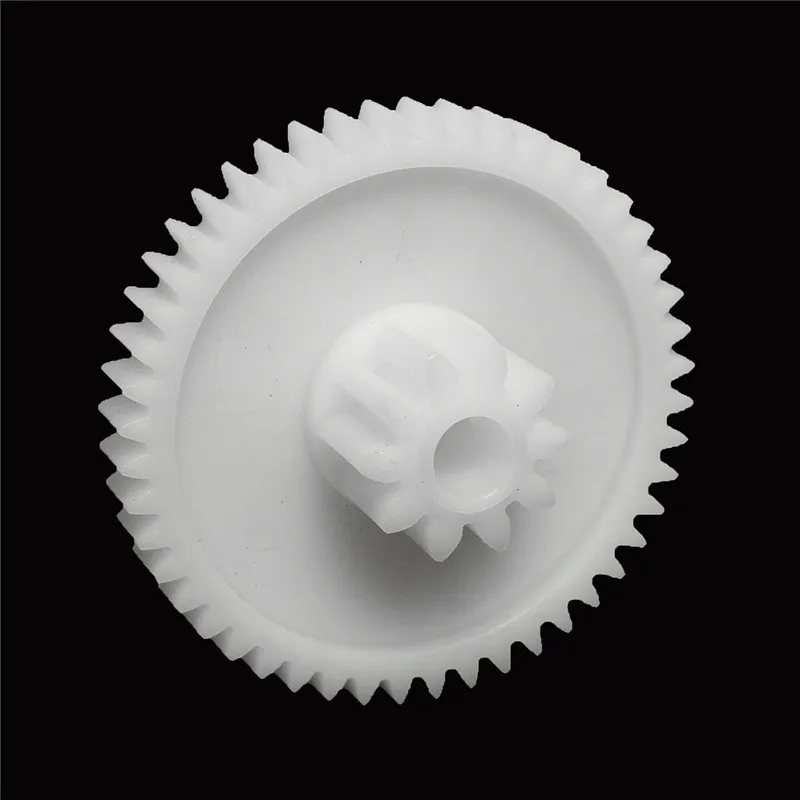 1 Pieza de plástico con agujero de engranaje blanco de 8mm para Motor de 550 niños coche vehículo eléctrico equipo eléctrico suministros accesorios de Motor
