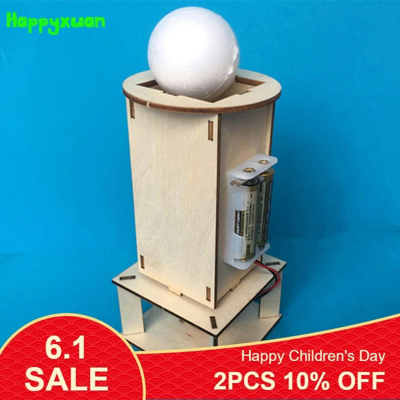 Happyxuan DIY Электрический Подвесной шар модель монтажный комплект творческие изобретения дети Монтессори удивительные науки игрушки для
