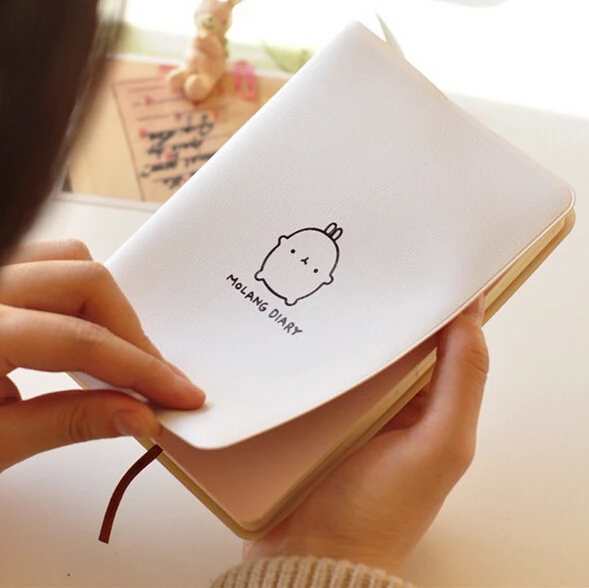 Милый каваи мультфильм толстый кролик дневник планировщик блокнот для детей корейские канцелярские принадлежности Школьные принадлежности