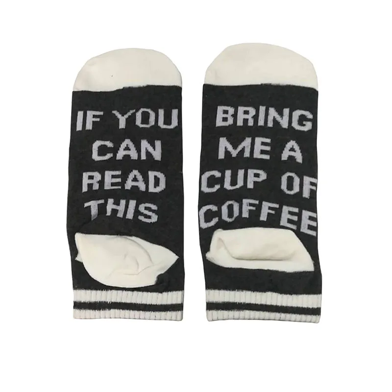 Носки с надписью If You Can Read This Bring Me A Wine/Beer Humor|printed socks|funny sockssocks unisex |