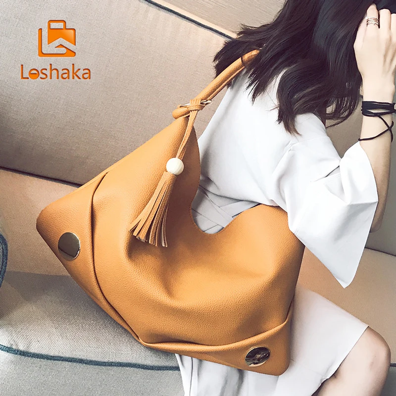 Loshaka женская сумка-тоут брендовая большая вместительная сумка на плечо с