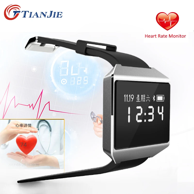 CK12 Blood Oxygen Pressure Monitor Sports Smart Wristband Pedometer Men Smart Bracelet Health Fitness Tracker for