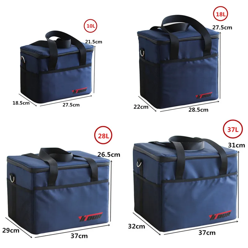 

Extra Large Insulated Bag Fridge Thicken Thermal Ice box picnic Beer beach bag cooler portable fridge bag camping refrigerator
